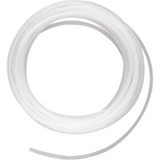 Roll of tubing against white background.