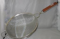 Stainless Double Mesh Strainer 10"