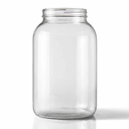 Wide Mouth Clear 1 Gallon Glass Jug