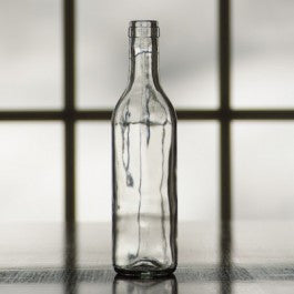 Clear Semi-Bordeaux Bottles 375ml (12/case)