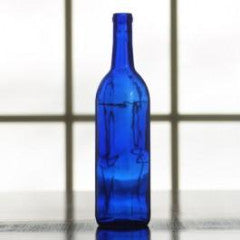 Blue Bordeaux Wine Bottles 750ml