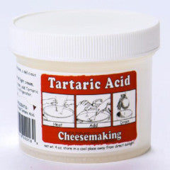 Tartaric Acid 4oz.