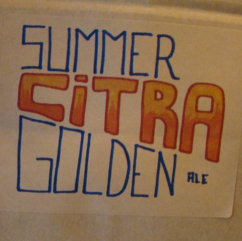 Summer Citra Golden Ale